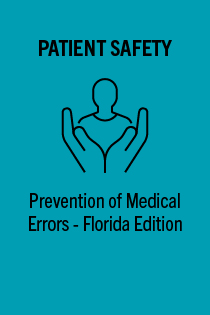 TDE 231321.0 Prevention of Medical Errors (2023-2025 Florida Edition) Banner
